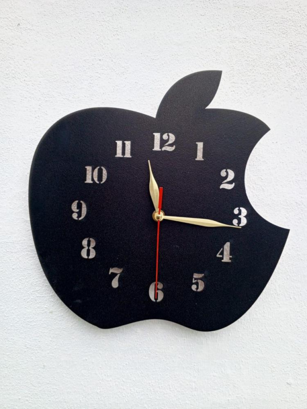 Apple Design Wall Clock - Image 2